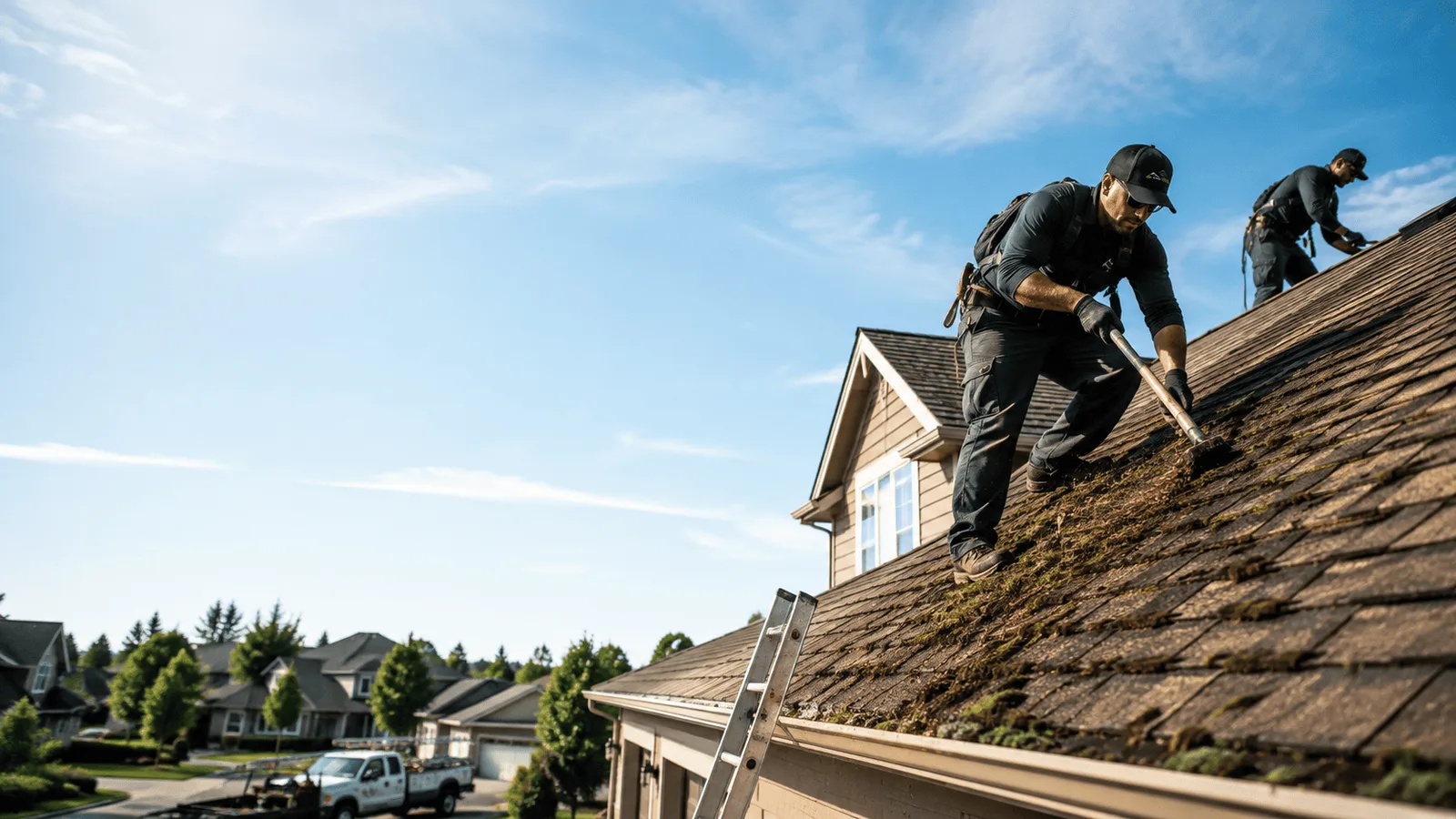 Roof Moss Removal in Donner, LA near me